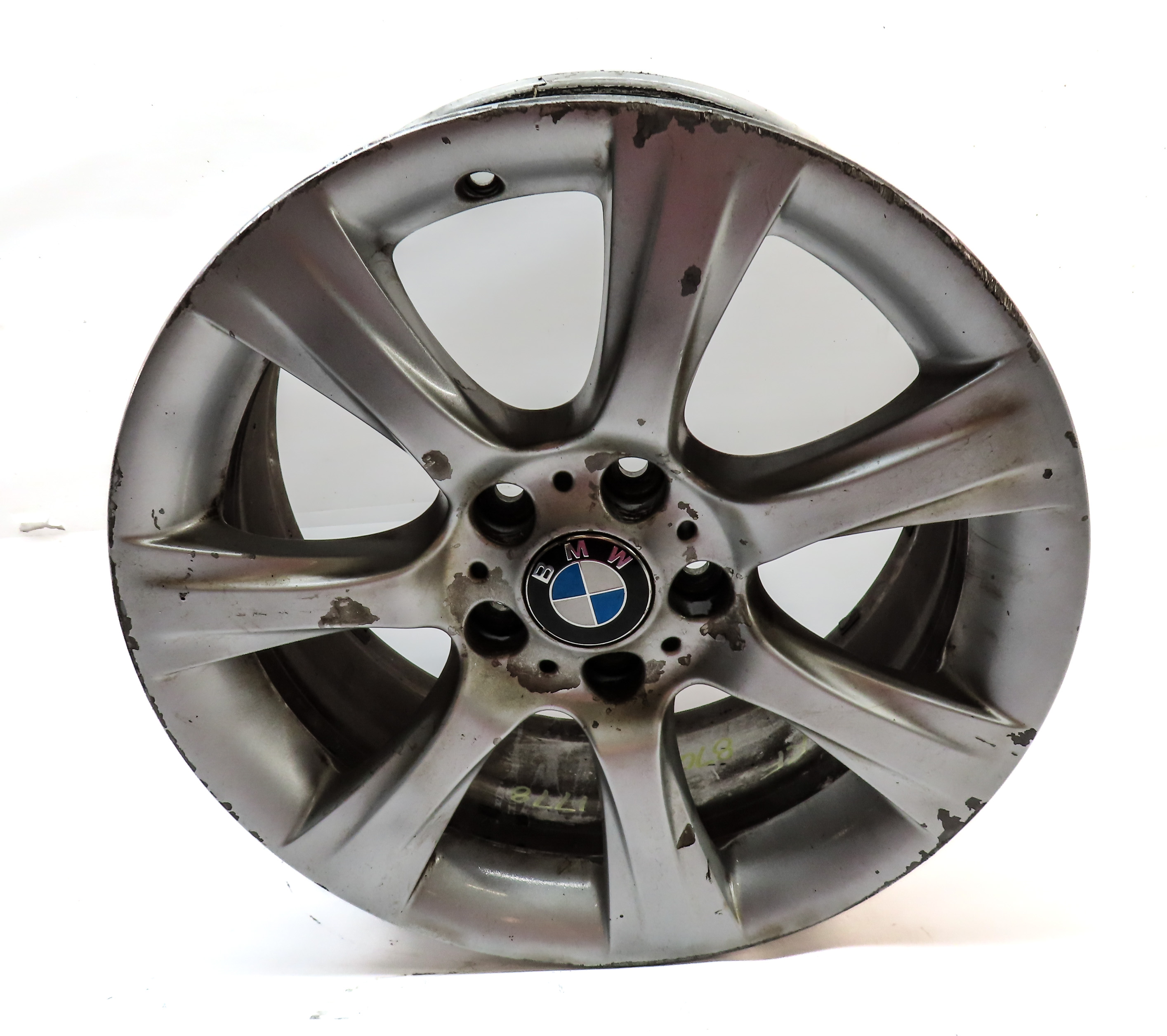 12-19 BMW 3 4 SERIES 18X8 7 FLARED SINGLE RAISED SPOKE ALUMINUM WHEEL RIM  — exact item pictured